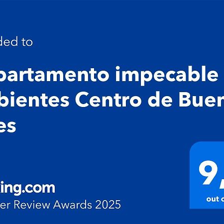 Departamento Impecable 2 Ambientes Centro De Buenos Aires Apartment Exterior foto